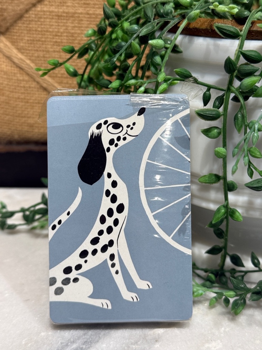 Dalmatian Print Dog Playing Cards
